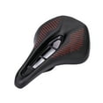 thumbnail image 1 of Soidarity Sillines de bicicleta de carretera, asiento de bicicleta, soporte de búfer especialmente diseñado, ventilado para adultos, ciudad, montaña, Ciclismo Punto negro y rojo Soidarity OD020139-03, 1 of 6