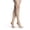Natural Beige, variant on SIGVARIS 752N Womens Midsheer Thigh High Socks-Small Long-Black