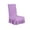 Light Purple, variant on Dining Chair Covers with Skirt, Universal Easy Fitted Dining Chair Slipcovers High Stretch for Home Ceremony Banquet Wedding Party