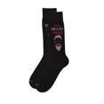thumbnail image 6 of MeMoi Men's It's Beard Season Bamboo Blend Novelty Crew Sock - Mens - Male, 10-13, Black, 6 of 6