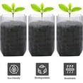 thumbnail image 4 of NOGIS 200 PCS Nursery Bags, Non-Woven Fabric Seedling Bags Biodegradable, 5.5"x6.3" Grow Bags for Home Garden, Tree, Flower, Vegetable Seed Starter Bags, Nursery Pots Container Plants Pouch, 4 of 7