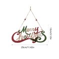 thumbnail image 4 of Fwttom Merry Christmas Signs, Colorful Doorplates Merry Christmas Wooden Letter Hangings, Hangings Christmas Ornaments for Christmas Tree Decorations & Window Decor, 4 of 7