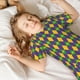 thumbnail image 5 of Fotbe Mardi Gras Pijama Estampada de 2 Piezas para Niños – Ropa de Dormir de Manga Corta Cómoda para Niños y Niñas, Camiseta y Shorts de Algodón-4X-Large, 5 of 6
