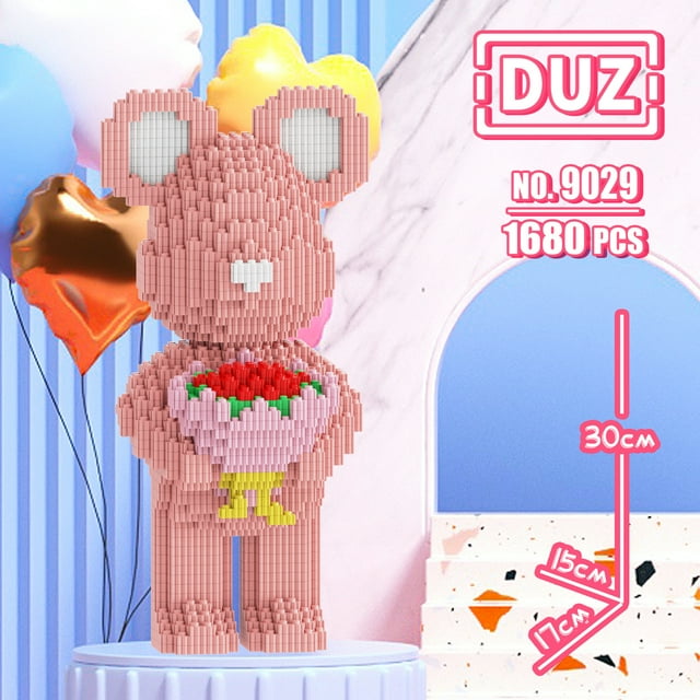 Blocs de Construction Jouets Blocs de Construction Tandem Petits Blocs de Construction Micro Blocs de Construction