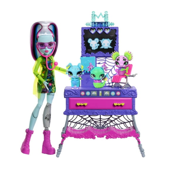 Set de Juego Mattel Monster High Crea tu Mascota Monstruosa