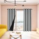 thumbnail image 4 of Cortinas con diseño superior, cortinas opacas y con aislamiento térmico para oscurecer la habitación, con fácil instalación, 4 of 5