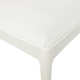 thumbnail image 6 of GDF Studio Covey Mid Century Modern Fabric Upholstered Wood Dining Chairs, Set of 2, Off White Linen and Bleached Wood, 6 of 8