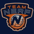 thumbnail image 2 of Boy's Nerf Team Blaster Distressed Badge  Graphic Tee Navy Blue Large, 2 of 4