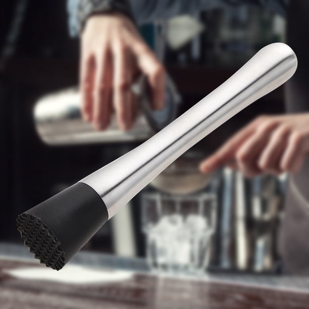 Palo Para Mezclar Vino Varilla mezcladora de vino de acero inoxidable, herramienta creativa para Barware de fruta de limón y hielo