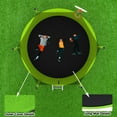 thumbnail image 6 of Leumius 10FT Trampoline for Kids,Upgraded Indoor Outdoor Trampoline with Basketball Hoop,Heavy-Duty Recreational Trampoline with Safety Enclosure Net,Green, 6 of 12