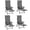 Dark Grey, variant on Outsunny Folding Patio Chairs, Outdoor Recliner with Footrest, Black
