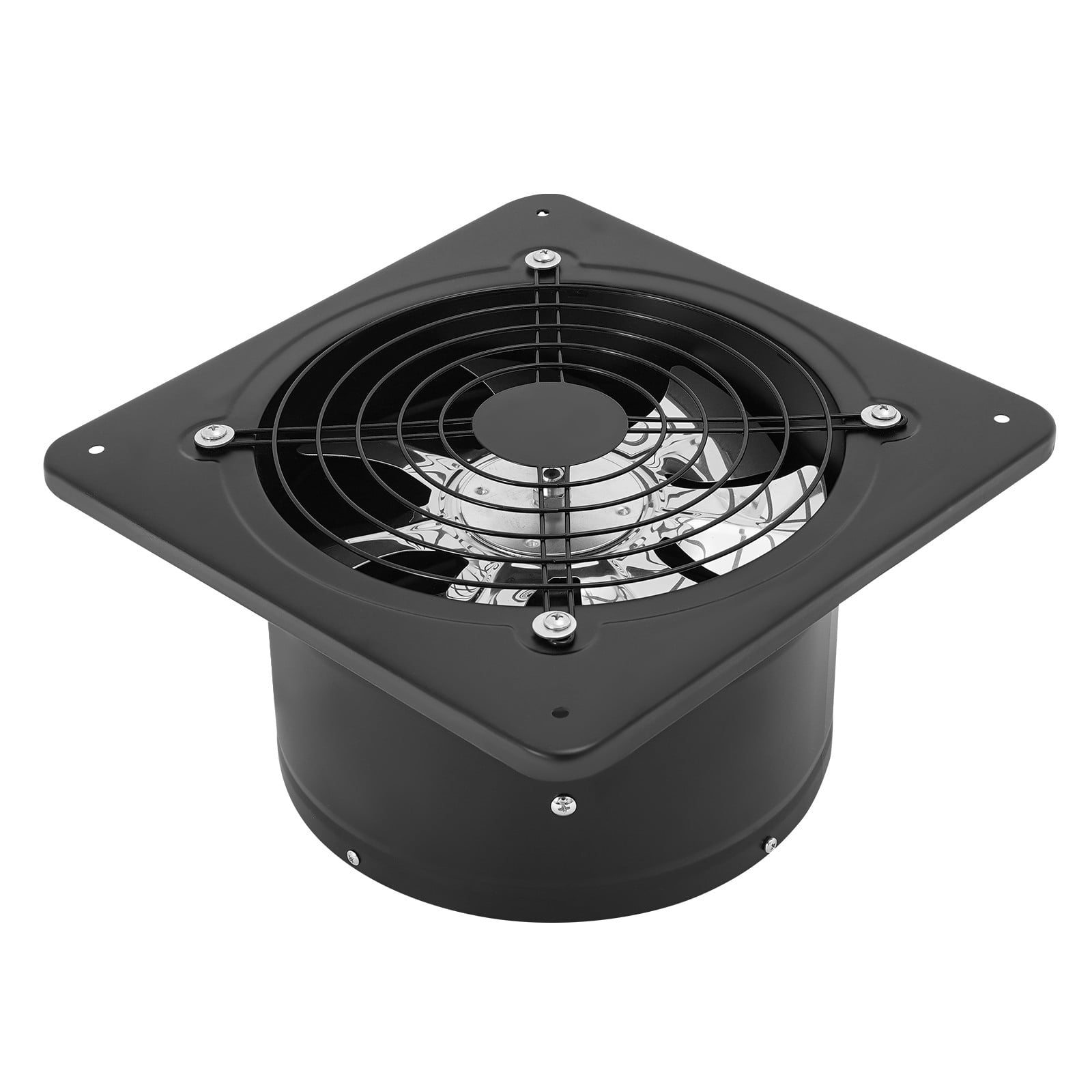TFCFL 10'' Exhaust Fan 100W AC 110V Wall Mounted Ventilation Fan Bathroom Kitchen Air Blower Extractor Fan 2600r/min