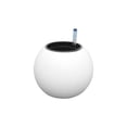 thumbnail image 2 of Lazy Self Absorbing Spherical Plastic Flower Pot, Creative Double Layer Hydroponic Planter, Breathable Low Maintenance Desktop Decor Pot for Home Office Balcony Green Plants Flowers, 2 of 6
