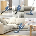 thumbnail image 2 of Refurbished Prettycare W200 Cordless Stick Vacuum Cleaner Lightweight Vacuum Cleaner, 20kpa Strong Suction, Blue, 2 of 3