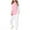 Pink, variant on Women's Sherpa Jumpsuit Fleece onesiesFuzzy Pajama Plush Cute Cat Ear Hooded Romper Sleepwear Playsuit Loungewear