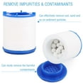 thumbnail image 5 of Luxtrada 360° Rotating Sink Water Filter, Kitchen Bathroom Universal Sink Water Faucet Filter Removes Chlorine Fluoride Heavy Metals, 5 of 9