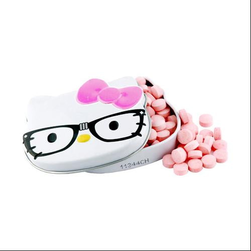 Hello Kitty Strawberry Nerd Sours Candy Tin [Pink Bow]