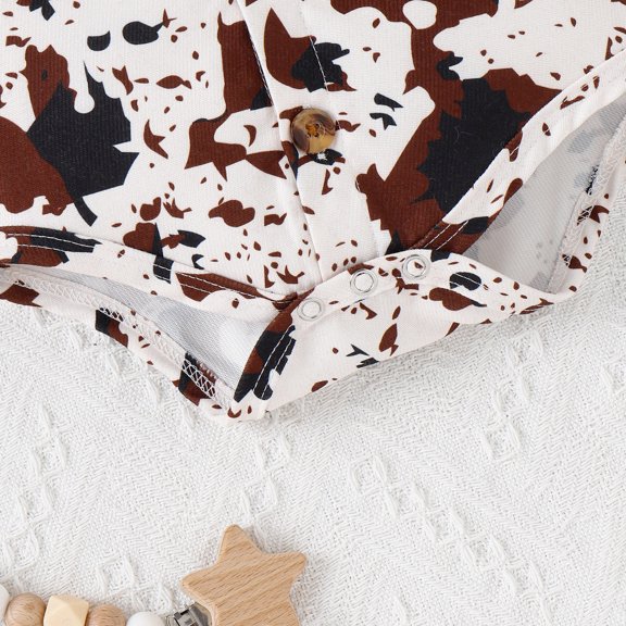 Vedolay Rompers for Boys Toddler Boys Kids Jumpsuit Dinosaur Floral One Piece Romper Playsuit Straps Winter Clothes,A 12-18 Months