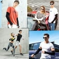 thumbnail image 4 of PULLIMORE 3 Pairs Cooling Arm Sleeves Cover for Men Women UV Sun Protection UPF 50 Compression Long Sleeves Cover for Outdoor Sports Driving Cycling Golf Fishing Hiking (Skin), 4 of 8