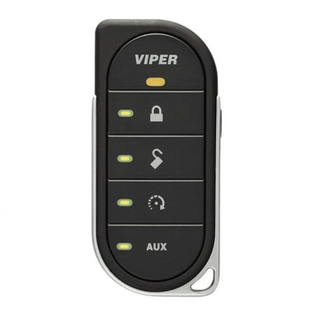Replacement Remote for Select Viper Remote Start Systems - Black/Silver