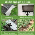 Qtmnekly Cleaning Shovel, Square Garden Spade Shovel Manganese Steel