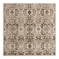 thumbnail image 3 of Unique Loom Rushmore Collection Area Rug - Washington (8' Square Dark Beige/Beige), 3 of 7