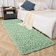 thumbnail image 1 of Alfombra Zedrew para dormitorio y sala de estar, 60 x 120 cm, color verde salvia, 1 of 9