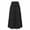01 Black, variant on Fewfanhot Skirts for Women Trendy Summer Long Flowy Renaissance Skirt with Pockets - Boho High Waist A-Line Maxi Skirt