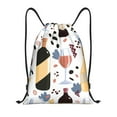 thumbnail image 1 of Lukts Wine Bottles Glasses Pattern Drawstring Backpack Bag Sport Gym Sackpack,String Backpack Sport Bag Sack,Cinch Tote Gym Backpack-Small, 1 of 6