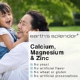 thumbnail image 5 of Earth's Splendor Calcium 1000mg, Magnesium 400mg, Zinc 15mg, Bone & Immune Health Support, 100 Tablets, 5 of 7