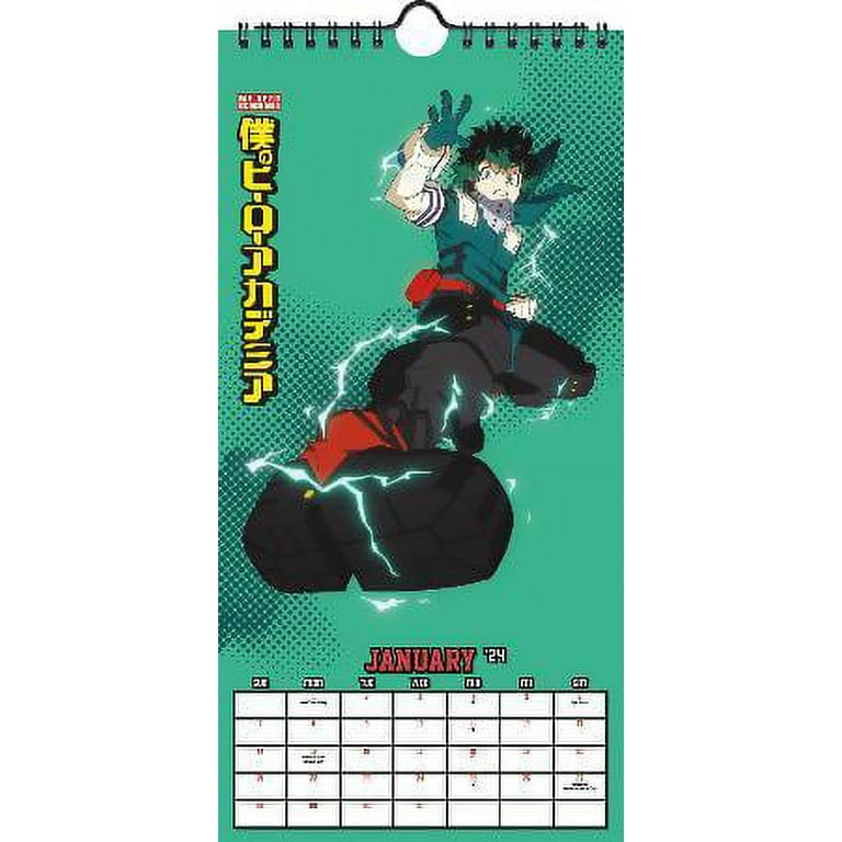 My Hero Academia - Comic Calendar 2024