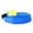 Blue, variant on Teissuly Tennis Trainer Racket Single With Rope Singles Net All One Training Tool