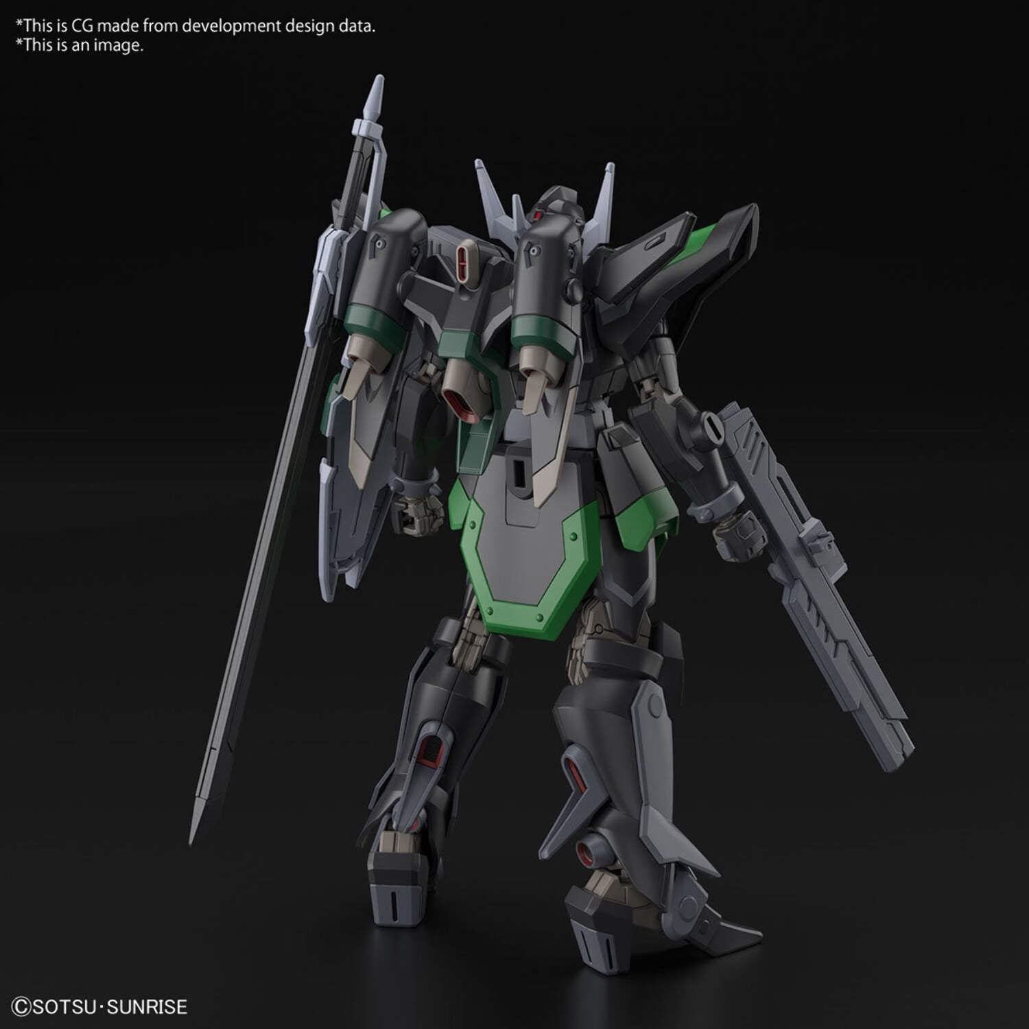 Gundam Freedom Black Rud-ro.A HG 1:144 Model Kit