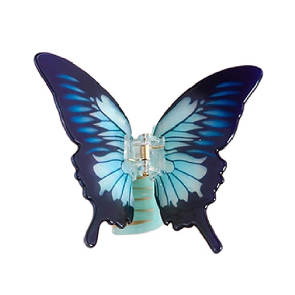 Summer Butterfly Hair Clip Acrylic Hair Claw Fashionable Hairpin Elegant Hair Accessory Girls Hair Ornament for Women