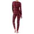 thumbnail image 5 of Fruit of the Loom Women's and Women's Plus Long Underwear 2-Piece Waffle Top and Bottom Thermal Set, Prints, 5 of 14