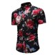 thumbnail image 2 of Camisa hawaiana con estampado floral para hombre, camisas de verano para hombre, ropa de calle, camisa holgada informal de manga corta, camisetas para hombre, camisas de vacaciones de lujo, 2 of 4