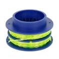 thumbnail image 3 of HLONK 124-03 Spooled Trimmer Line 0.080-in 16Ft  Compatible with Kobalt 24-Volt Max Weed Wacker String Trimmer  Dual-line Spool Replacement for Kobalt Weed Eater String  Change spool for, 3 of 9