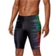thumbnail image 2 of Speedo - Parte inferior de natación de compresión para hombre Interference Glow, negro, grande Speedo Compresión, 2 of 2
