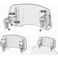 thumbnail image 2 of Wind Deflector for Husqvarna 901 North 901, Raised Windscreen, Spoiler Extension, 2 of 5