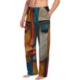 thumbnail image 6 of Rocae Abstract Colorful Duality Mens Pajama Pants Pj Pants Mens Lounge Pants-Small, 6 of 6
