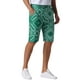 thumbnail image 5 of Pantalones cortos gráficos INSPIRE CHIC impresos para hombres, verano retro, frente plano, bohemio, florales, 32 verde, 5 of 5