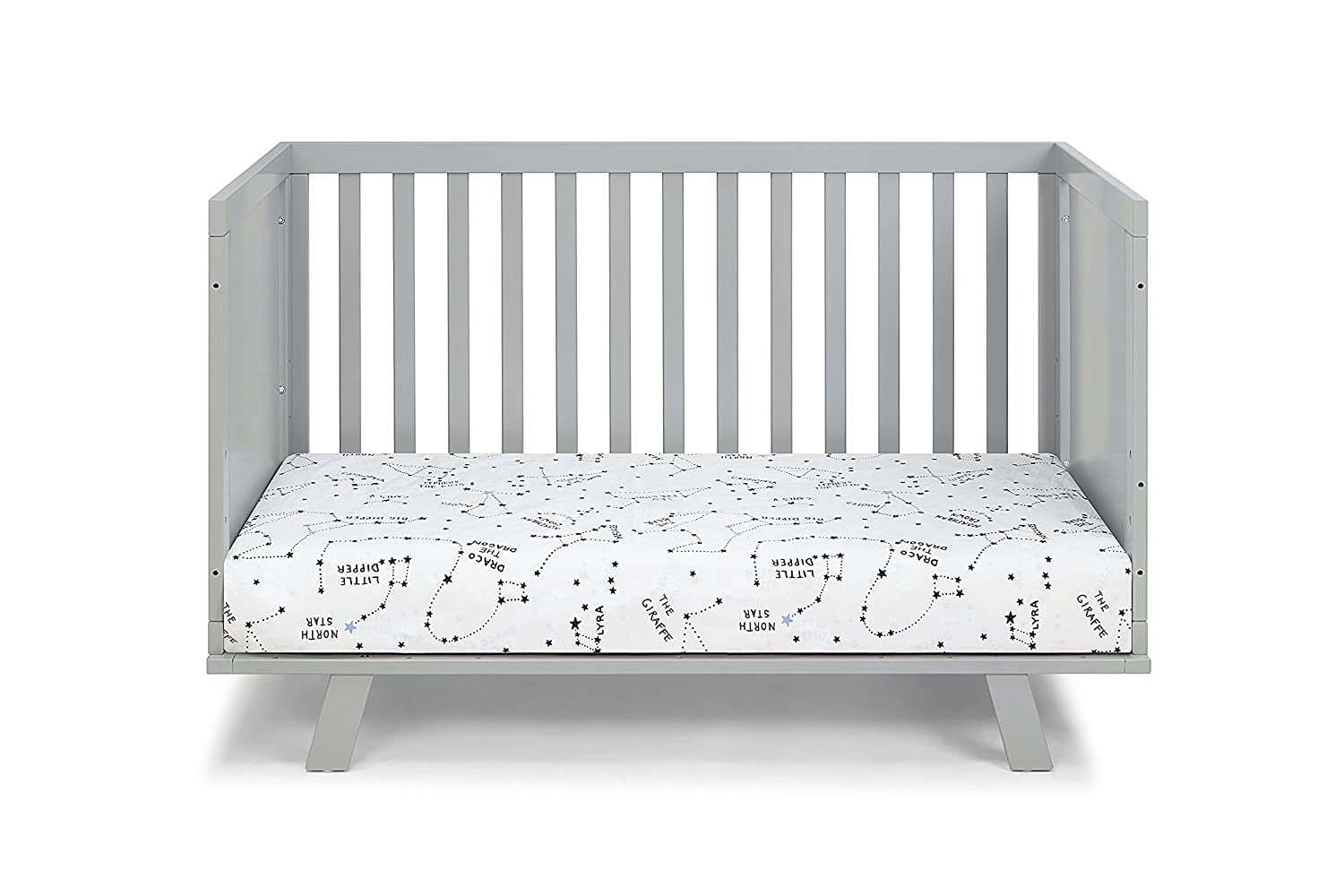 Suite Bebe Livia Crib, Gray & Gray