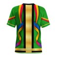 thumbnail image 5 of Uootdi Womens Mardi Gras Festive Tops Crew Neck Funny Graphic Tuxedo Short Sleeve T Shirt Tropical Holiday Vacation Novelty Shirts Gift, 5 of 8