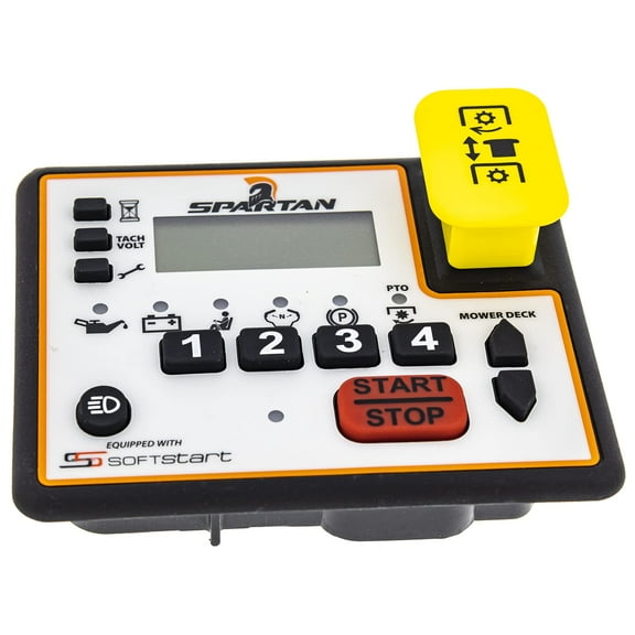 Spartan Mowers 486-0058-00 Control Panel Console Keypad Carb Zero Turn