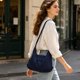 thumbnail image 1 of Women's Casual Large Capacity Handheld Commute Bag Multi-Purpose Backpack Nylon Student Shoulder Bag Class Tote Bag, 1 of 6