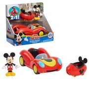 Just Play Disney Junior Mickey Mouse Funhouse Transforming Vehicle, Mickey Mouse, Red Toy Car, Preschool, Preschool Ages 3 up
