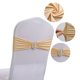 thumbnail image 3 of Funda elástica para silla con hebilla, fajas deslizantes, lazo, decoración para banquete de boda, 20 Uds., 3 of 5