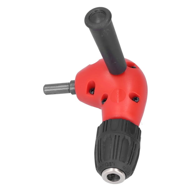 Right Angle Drill Chuck 90 Degree Right Angle Degree Chuck Adapter Degree Drill Attachment Sturdy Construction