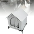 thumbnail image 3 of Casa para Gatos al Aire Libre, Refugio para Gatos Salvajes aislado Inmediable y resistente a la intemperie, Casa Elevada para Gatos Salvajes para Gatos de Interior Y Exterior, 3 of 7