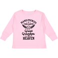 thumbnail image 3 of Inktastic Handpicked for Earth by My Great Grandpa in Heaven Boys or Girls Long Sleeve Toddler T-Shirt, 3 of 5